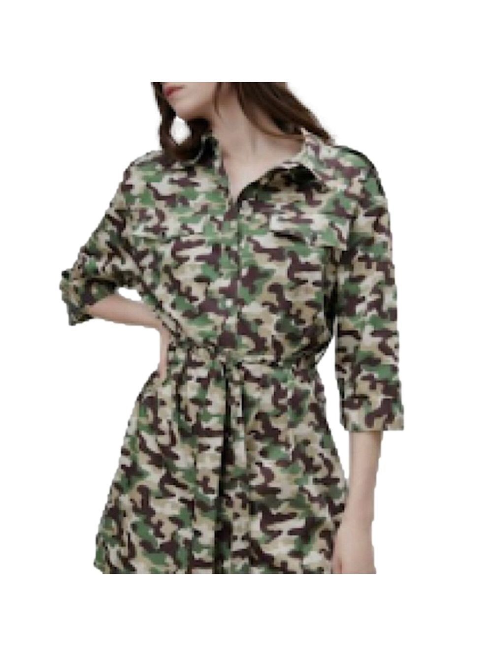 47. Zara| Camo shirt dress or duster